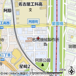 愛知県名古屋市南区阿原町25周辺の地図