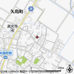 滋賀県守山市矢島町1088周辺の地図