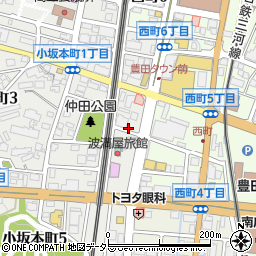 愛知県豊田市小坂本町4丁目6-10周辺の地図