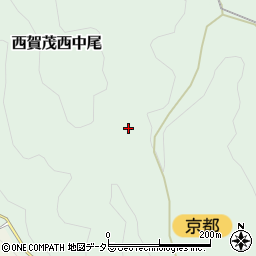 京都府京都市北区西賀茂西中尾周辺の地図