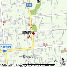 蕎麦勝人 徳倉店周辺の地図