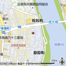 酒井材木店倉庫周辺の地図