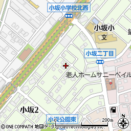愛知県名古屋市緑区小坂周辺の地図