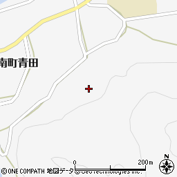 兵庫県丹波市山南町青田290周辺の地図