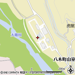京都府南丹市八木町山室粕掛周辺の地図
