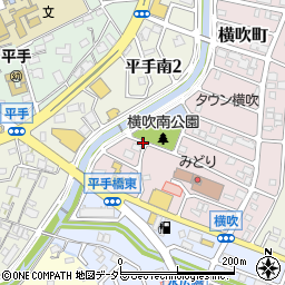 成瀬駐車場周辺の地図