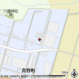 滋賀県東近江市青野町4512周辺の地図