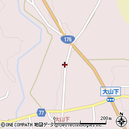 兵庫県丹波篠山市大山下1236周辺の地図