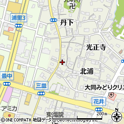 愛知県名古屋市緑区鳴海町北浦58周辺の地図