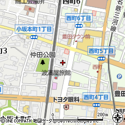 愛知県豊田市小坂本町4丁目6-8周辺の地図