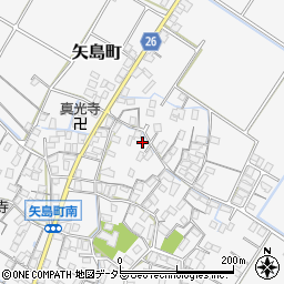 滋賀県守山市矢島町1199周辺の地図