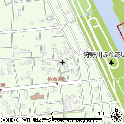 上徳倉集会所周辺の地図