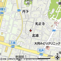 愛知県名古屋市緑区鳴海町北浦79-2周辺の地図