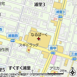ＴＨＲＥＥＰＰＹ名古屋なるぱーく店周辺の地図