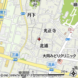 愛知県名古屋市緑区鳴海町北浦82周辺の地図