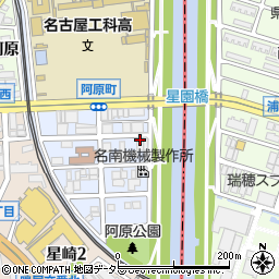 愛知県名古屋市南区阿原町27周辺の地図