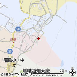 京都府京都市右京区嵯峨越畑南ノ町2周辺の地図