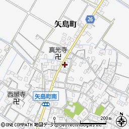 滋賀県守山市矢島町1211周辺の地図