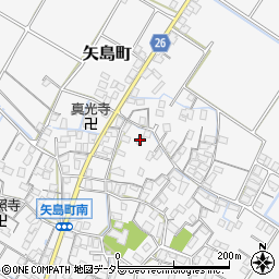 滋賀県守山市矢島町1207周辺の地図