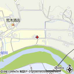 兵庫県丹波市山南町金屋26周辺の地図