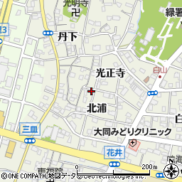 愛知県名古屋市緑区鳴海町北浦81周辺の地図