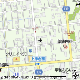 静岡県駿東郡清水町徳倉993周辺の地図