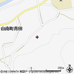 兵庫県丹波市山南町青田322周辺の地図