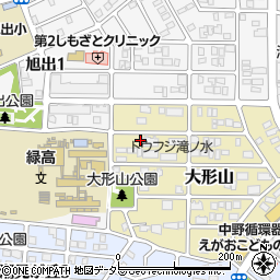 愛知県名古屋市緑区大形山506周辺の地図