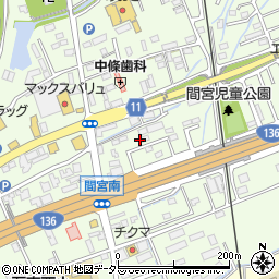 静岡県田方郡函南町間宮672-10周辺の地図