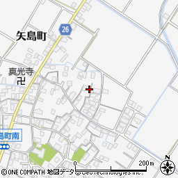 滋賀県守山市矢島町1099周辺の地図