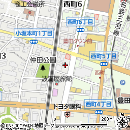 愛知県豊田市小坂本町4丁目6-7周辺の地図