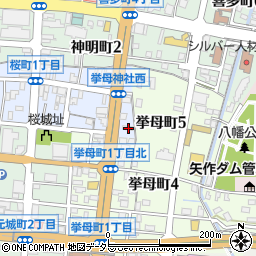 愛知県豊田市桜町2丁目76周辺の地図