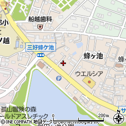 ファミリーマートみよし保田ケ池店周辺の地図