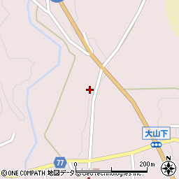 兵庫県丹波篠山市大山下1233周辺の地図