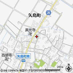 滋賀県守山市矢島町1210周辺の地図
