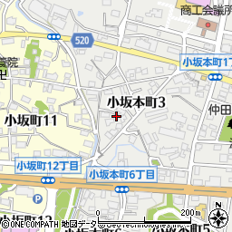 愛知県豊田市小坂本町3丁目62周辺の地図