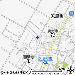滋賀県守山市矢島町3715周辺の地図