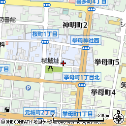 愛知県豊田市桜町2丁目59周辺の地図