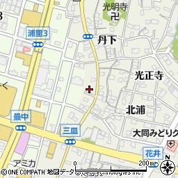愛知県名古屋市緑区鳴海町北浦60周辺の地図