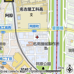 愛知県名古屋市南区阿原町17周辺の地図