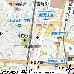 愛知県豊田市小坂本町4丁目6周辺の地図