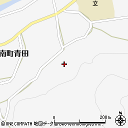 兵庫県丹波市山南町青田281周辺の地図