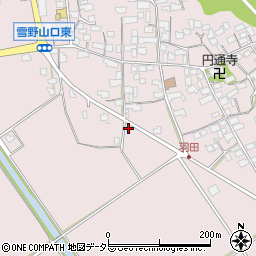 滋賀県東近江市上羽田町796周辺の地図