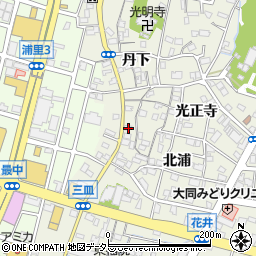 愛知県名古屋市緑区鳴海町北浦61周辺の地図