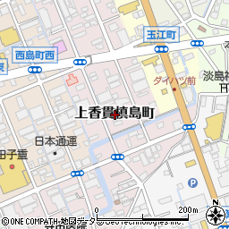 ワタキューセイモア株式会社　静岡営業所周辺の地図