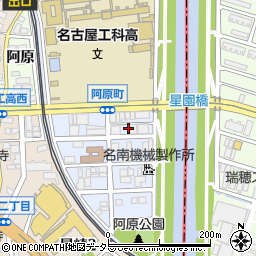 愛知県名古屋市南区阿原町16周辺の地図