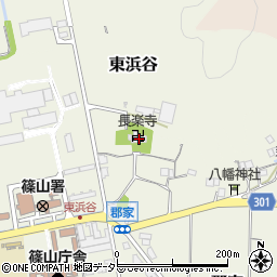 兵庫県丹波篠山市郡家493周辺の地図