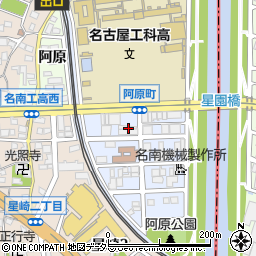 愛知県名古屋市南区阿原町18周辺の地図