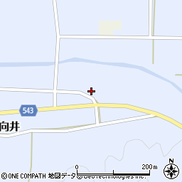 兵庫県丹波篠山市向井465周辺の地図