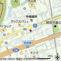 静岡県田方郡函南町間宮680周辺の地図